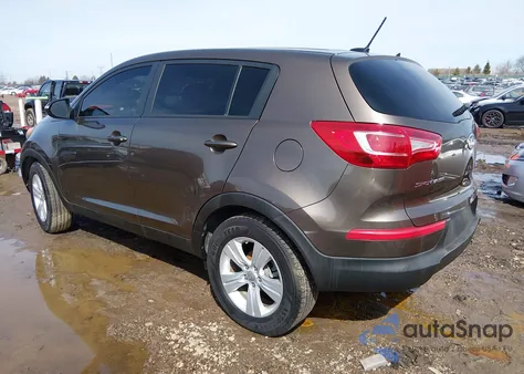2013 Kia Sportage Lx z USA, uszkodzony, nr VIN KNDPB3A23D7367174